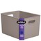 Superio Plastic Storage Container Bins, Organizer Baskets, Boxes for Organizing Closet Shelves Drawer Shelf